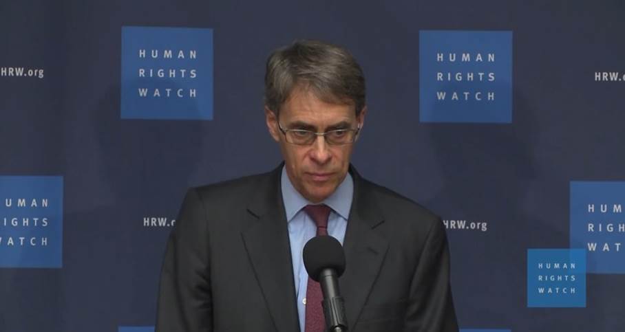 Human Rights Watch HRW Kenneth Roth sanctions regime change