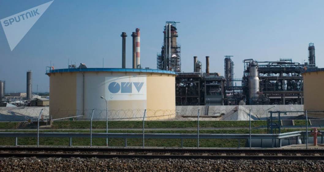 Ölraffinerie des österreichischen Unternehmens OMV nahe Wien (Archivbild)