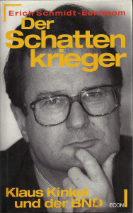 Der deutsche Geheimdienstexperte Erich Schmidt-Eenboom berichtete ber die Verstrickung des BND whrend Vorbereitung der Kriege im ehemaligen Jugoslawien 