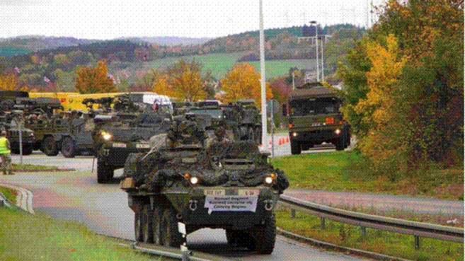 Exklusive Videos: NATO- und US-Operationen gegen Russland - Massive Militrbewegungen durch Sachsen 