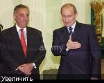 Президент Владимир Путин принимает Сэндфорда Вэйла (Sandford Weill), исполнительного председателя Citigroup transnational