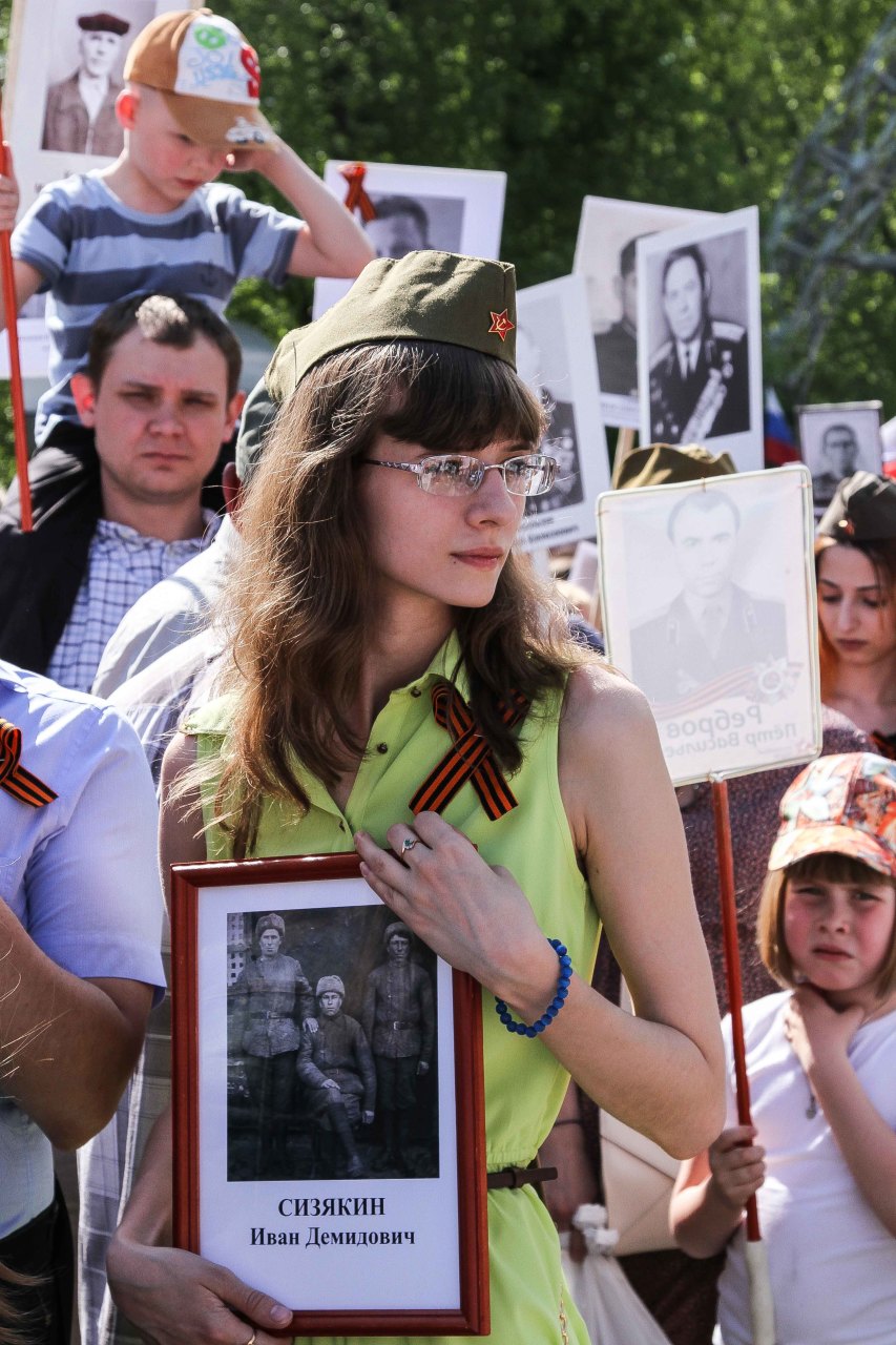 Бессмертный полк. Фоторепортаж