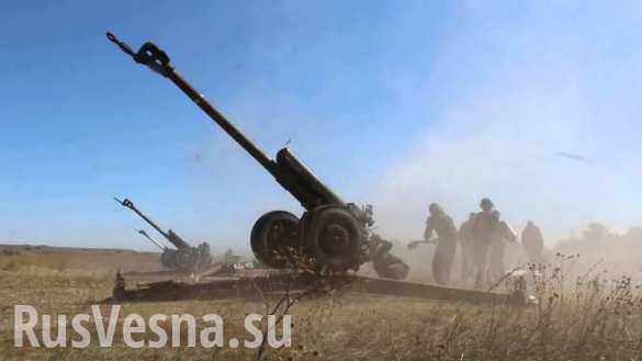 Горловка под жесточайшим артобстрелом, горят дома, люди прячутся в подвалах (ВИДЕО) | Русская весна