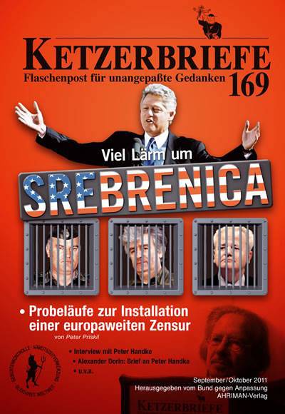 Der Ahriman-Verlag berichtete im Magazin Ketzerbriefe ber die Zensurbestrebungen der GfbV und anderer Medien.