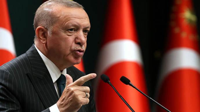 Erdoğan: "Lustig, dass Griechenland als Kder fr eine globale Macht wie die Trkei genutzt wird"
